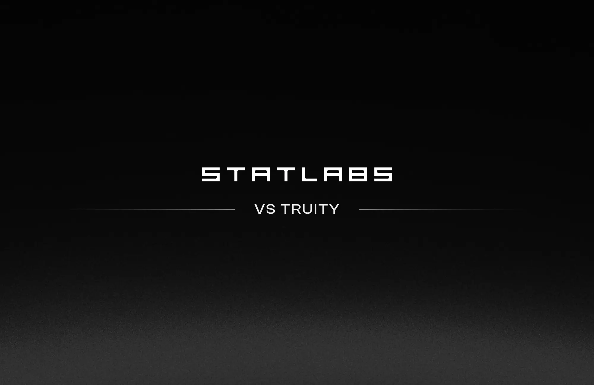 Statlabs vs Truity